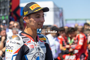 2024-06-16 - Toprak Razgatlioglu (TUR) BMW M 1000 RR, Rokit BMW Motorrad WorldSBK Team during FIM Superbike World Championship Pirelli Emilia-Romagna Round at Misano World Circuit, Misano Adriatico, Italy on June 16, 2024 - ROUND 04 EMILIA-ROMAGNA ROUND - SUPERPOLERACE AND RACE 2 - SUPERBIKE - MOTORS