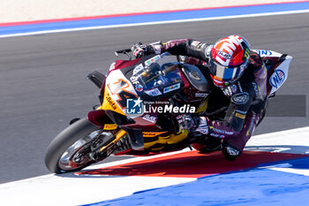 2024-06-14 - Sam Lowes (GBR) Ducati Panigale V4R, Elf Marc Vds Racing Team during FIM Superbike World Championship Pirelli 
Emilia-Romagna Round at Misano World Circuit, Misano Adriatico, Italy on June 14, 2024 - SBK - FREE PRACTICE PIRELLI EMILIA-ROMAGNA ROUND  - SUPERBIKE - MOTORS