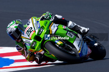 2024-06-14 - Alex Lowes (GBR) Kawasaki ZX-10RR, Kawasaki Racing Team WorldSBK during FIM Superbike World Championship Pirelli 
Emilia-Romagna Round at Misano World Circuit, Misano Adriatico, Italy on June 14, 2024 - SBK - FREE PRACTICE PIRELLI EMILIA-ROMAGNA ROUND  - SUPERBIKE - MOTORS