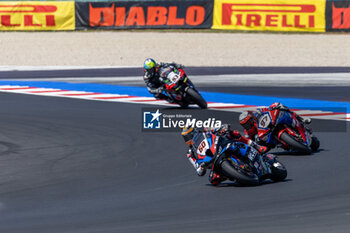 2024-06-14 - Michael van der Mark (NED) BMW M 1000 RR, Rokit BMW Motorrad WorldSBK Team and Xavi Vierge (ESP) Honda CBR1000 RR-R, Team HRC during FIM Superbike World Championship Pirelli 
Emilia-Romagna Round at Misano World Circuit, Misano Adriatico, Italy on June 14, 2024 - SBK - FREE PRACTICE PIRELLI EMILIA-ROMAGNA ROUND  - SUPERBIKE - MOTORS