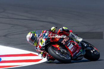 2024-06-14 - Alvaro Bautista (ESP) Ducati Panigale V4R, Aruba.It Racing - Ducati during FIM Superbike World Championship Pirelli 
Emilia-Romagna Round at Misano World Circuit, Misano Adriatico, Italy on June 14, 2024 - SBK - FREE PRACTICE PIRELLI EMILIA-ROMAGNA ROUND  - SUPERBIKE - MOTORS