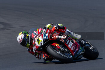 2024-06-14 - Alvaro Bautista (ESP) Ducati Panigale V4R, Aruba.It Racing - Ducati during FIM Superbike World Championship Pirelli 
Emilia-Romagna Round at Misano World Circuit, Misano Adriatico, Italy on June 14, 2024 - SBK - FREE PRACTICE PIRELLI EMILIA-ROMAGNA ROUND  - SUPERBIKE - MOTORS