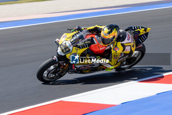 2024-06-14 - Andrea Iannone (ITA) Ducati Panigale V4R, Team Go Eleven during FIM Superbike World Championship Pirelli 
Emilia-Romagna Round at Misano World Circuit, Misano Adriatico, Italy on June 14, 2024 - SBK - FREE PRACTICE PIRELLI EMILIA-ROMAGNA ROUND  - SUPERBIKE - MOTORS