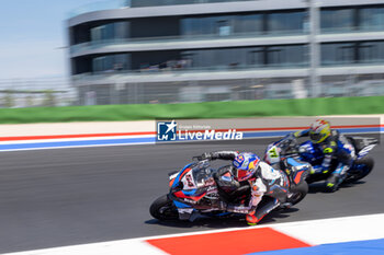 2024-06-14 - Toprak Razgatlioglu (TUR) BMW M 1000 RR, Rokit BMW Motorrad WorldSBK Team during FIM Superbike World Championship Pirelli 
Emilia-Romagna Round at Misano World Circuit, Misano Adriatico, Italy on June 14, 2024 - SBK - FREE PRACTICE PIRELLI EMILIA-ROMAGNA ROUND  - SUPERBIKE - MOTORS