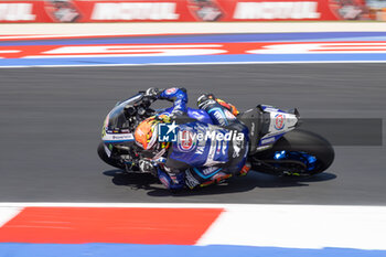 2024-06-14 - Andrea Locatelli (ITA) Yamaha YZF R1, Pata Prometeon Yamaha during FIM Superbike World Championship Pirelli 
Emilia-Romagna Round at Misano World Circuit, Misano Adriatico, Italy on June 14, 2024 - SBK - FREE PRACTICE PIRELLI EMILIA-ROMAGNA ROUND  - SUPERBIKE - MOTORS