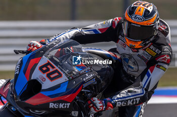 2024-06-14 - Michael van der Mark (NED) BMW M 1000 RR, Rokit BMW Motorrad WorldSBK Team during FIM Superbike World Championship Pirelli Emilia-Romagna Round at Misano World Circuit, Misano Adriatico, Italy on June 14, 2024 - SBK - FREE PRACTICE PIRELLI EMILIA-ROMAGNA ROUND  - SUPERBIKE - MOTORS