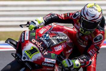 2024-06-14 - Alvaro Bautista (ESP) Ducati Panigale V4R, Aruba.It Racing - Ducati during FIM Superbike World Championship Pirelli 
Emilia-Romagna Round at Misano World Circuit, Misano Adriatico, Italy on June 14, 2024 - SBK - FREE PRACTICE PIRELLI EMILIA-ROMAGNA ROUND  - SUPERBIKE - MOTORS