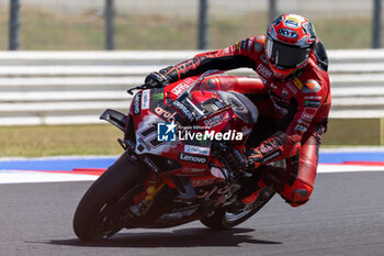 2024-06-14 - Nicolo Bulega (ITA) Ducati Panigale V4R, Aruba.It Racing - Ducati during FIM Superbike World Championship Pirelli 
Emilia-Romagna Round at Misano World Circuit, Misano Adriatico, Italy on June 14, 2024 - SBK - FREE PRACTICE PIRELLI EMILIA-ROMAGNA ROUND  - SUPERBIKE - MOTORS