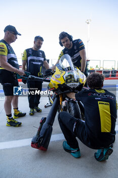 2024-06-15 - Box Andrea Iannone (ITA) Ducati Panigale V4R, Team Go Eleven during FIM Superbike World Championship Pirelli 
Emilia-Romagna Round at Misano World Circuit, Misano Adriatico, Italy on June 15, 2024 - SBK - SUPERPOLE AND RACE 1 PIRELLI EMILIA-ROMAGNA ROUND - SUPERBIKE - MOTORS