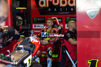 2024-06-15 - Alvaro Bautista (ESP) Ducati Panigale V4R, Aruba.It Racing - Ducati during FIM Superbike World Championship Pirelli 
Emilia-Romagna Round at Misano World Circuit, Misano Adriatico, Italy on June 15, 2024 - SBK - SUPERPOLE AND RACE 1 PIRELLI EMILIA-ROMAGNA ROUND - SUPERBIKE - MOTORS