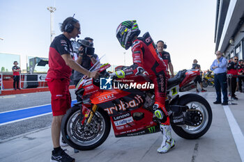 2024-06-15 - Alvaro Bautista (ESP) Ducati Panigale V4R, Aruba.It Racing - Ducati during FIM Superbike World Championship Pirelli 
Emilia-Romagna Round at Misano World Circuit, Misano Adriatico, Italy on June 15, 2024 - SBK - SUPERPOLE AND RACE 1 PIRELLI EMILIA-ROMAGNA ROUND - SUPERBIKE - MOTORS