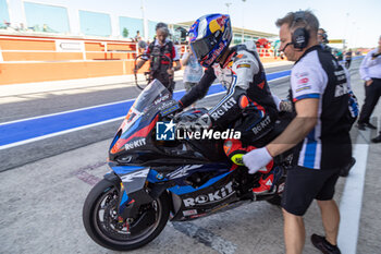 2024-06-15 - Toprak Razgatlioglu (TUR) BMW M 1000 RR, Rokit BMW Motorrad WorldSBK Team during FIM Superbike World Championship Pirelli 
Emilia-Romagna Round at Misano World Circuit, Misano Adriatico, Italy on June 15, 2024 - SBK - SUPERPOLE AND RACE 1 PIRELLI EMILIA-ROMAGNA ROUND - SUPERBIKE - MOTORS