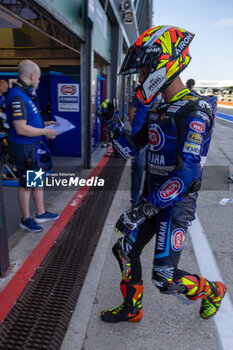 2024-06-15 - Andrea Locatelli (ITA) Yamaha YZF R1, Pata Prometeon Yamaha during FIM Superbike World Championship Pirelli 
Emilia-Romagna Round at Misano World Circuit, Misano Adriatico, Italy on June 15, 2024 - SBK - SUPERPOLE AND RACE 1 PIRELLI EMILIA-ROMAGNA ROUND - SUPERBIKE - MOTORS