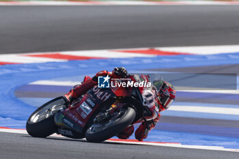 2024-06-15 - Nicolo Bulega (ITA) Ducati Panigale V4R, Aruba.It Racing - Ducati during FIM Superbike World Championship Pirelli 
Emilia-Romagna Round at Misano World Circuit, Misano Adriatico, Italy on June 15, 2024 - SBK - SUPERPOLE AND RACE 1 PIRELLI EMILIA-ROMAGNA ROUND - SUPERBIKE - MOTORS