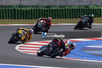 2024-06-15 - Alvaro Bautista (ESP) Ducati Panigale V4R, Aruba.It Racing - Ducati during FIM Superbike World Championship Pirelli 
Emilia-Romagna Round at Misano World Circuit, Misano Adriatico, Italy on June 15, 2024 - SBK - SUPERPOLE AND RACE 1 PIRELLI EMILIA-ROMAGNA ROUND - SUPERBIKE - MOTORS