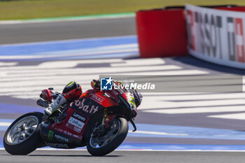 2024-06-15 - Alvaro Bautista (ESP) Ducati Panigale V4R, Aruba.It Racing - Ducati during FIM Superbike World Championship Pirelli 
Emilia-Romagna Round at Misano World Circuit, Misano Adriatico, Italy on June 15, 2024 - SBK - SUPERPOLE AND RACE 1 PIRELLI EMILIA-ROMAGNA ROUND - SUPERBIKE - MOTORS