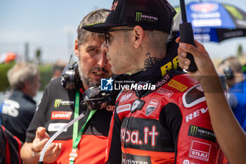 2024-06-15 - Alvaro Bautista (ESP) Ducati Panigale V4R, Aruba.It Racing - Ducati during FIM Superbike World Championship Pirelli 
Emilia-Romagna Round at Misano World Circuit, Misano Adriatico, Italy on June 15, 2024 - SBK - SUPERPOLE AND RACE 1 PIRELLI EMILIA-ROMAGNA ROUND - SUPERBIKE - MOTORS