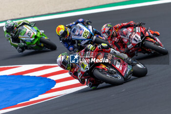 2024-06-15 - Alvaro Bautista (ESP) Ducati Panigale V4R, Aruba.It Racing - Ducati during FIM Superbike World Championship Pirelli 
Emilia-Romagna Round at Misano World Circuit, Misano Adriatico, Italy on June 15, 2024 - SBK - SUPERPOLE AND RACE 1 PIRELLI EMILIA-ROMAGNA ROUND - SUPERBIKE - MOTORS