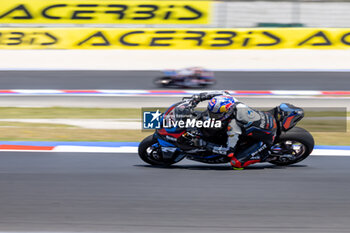 2024-06-15 - Toprak Razgatlioglu (TUR) BMW M 1000 RR, Rokit BMW Motorrad WorldSBK Team during FIM Superbike World Championship Pirelli Emilia-Romagna Round at Misano World Circuit, Misano Adriatico, Italy on June 15, 2024 - SBK - SUPERPOLE AND RACE 1 PIRELLI EMILIA-ROMAGNA ROUND - SUPERBIKE - MOTORS