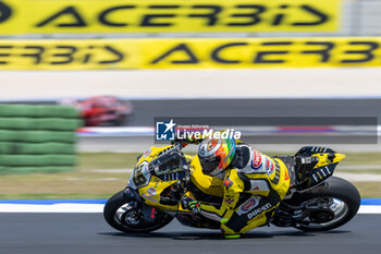 2024-06-15 - Andrea Iannone (ITA) Ducati Panigale V4R, Team Go Eleven during FIM Superbike World Championship Pirelli 
Emilia-Romagna Round at Misano World Circuit, Misano Adriatico, Italy on June 15, 2024 - SBK - SUPERPOLE AND RACE 1 PIRELLI EMILIA-ROMAGNA ROUND - SUPERBIKE - MOTORS