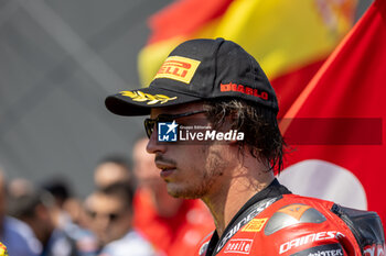 2024-06-15 - Nicolo Bulega (ITA) Ducati Panigale V4R, Aruba.It Racing - Ducati during FIM Superbike World Championship Pirelli 
Emilia-Romagna Round at Misano World Circuit, Misano Adriatico, Italy on June 15, 2024 - SBK - SUPERPOLE AND RACE 1 PIRELLI EMILIA-ROMAGNA ROUND - SUPERBIKE - MOTORS