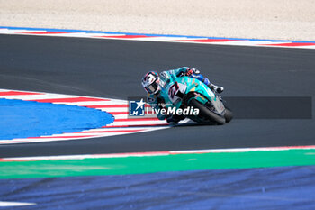 2024-06-15 - (27) Adam Norrodim from Malaysia of Petronas MIE Racing Honda, rides Honda CBR1000-RR in action during the FIM Motul Superbike World Championship - Free practice session of Emilia Romagna Round at Marco Simoncelli World Circuit in Misano Adriatico on June 15, 2024 in Misano Adriatico, Rimini, Italy. - PIRELLI EMILIA ROMAGNA ROUND - FREE PRACTICE - SUPERBIKE - MOTORS