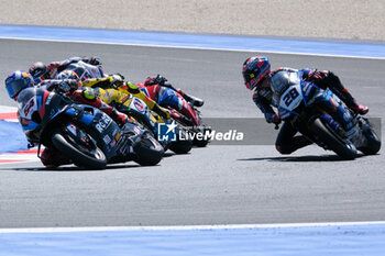 2024-06-15 - (54) Toprak Razgatlioglu from Turkey of ROKiT BMW Motored WorldSBK Team, rides BMW M1000 RR in action during the FIM Motul Superbike World Championship - Tissot Superpole race 1 of Emilia Romagna Round at Marco Simoncelli World Circuit in Misano Adriatico on June 15, 2024 in Misano Adriatico, Rimini, Italy. - PIRELLI EMILIA ROMAGNA ROUND - TISSOT SUPERPOLE - SUPERBIKE - MOTORS