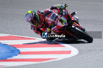 2024-06-15 - in action during the FIM Motul Superbike World Championship - Tissot Superpole race 1 of Emilia Romagna Round at Marco Simoncelli World Circuit in Misano Adriatico on June 15, 2024 in Misano Adriatico, Rimini, Italy. - PIRELLI EMILIA ROMAGNA ROUND - TISSOT SUPERPOLE - SUPERBIKE - MOTORS