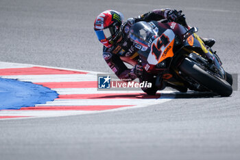 2024-06-15 - (14) Sam Lowes from United Kingdom of ELF Marc VDS Racing Team, rides Ducati Panigale V4R in action during the FIM Motul Superbike World Championship - Tissot Superpole race 1 of Emilia Romagna Round at Marco Simoncelli World Circuit in Misano Adriatico on June 15, 2024 in Misano Adriatico, Rimini, Italy. - PIRELLI EMILIA ROMAGNA ROUND - TISSOT SUPERPOLE - SUPERBIKE - MOTORS