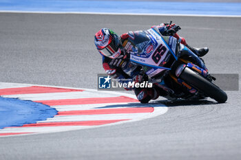 2024-06-15 - (65) Jonathan Rea from United Kingdom of Pata Prometeon Yamaha Team, rides Yamaha YZF R1 in action during the FIM Motul Superbike World Championship - Tissot Superpole race 1 of Emilia Romagna Round at Marco Simoncelli World Circuit in Misano Adriatico on June 15, 2024 in Misano Adriatico, Rimini, Italy. - PIRELLI EMILIA ROMAGNA ROUND - TISSOT SUPERPOLE - SUPERBIKE - MOTORS