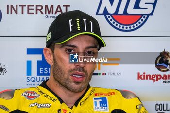 2024-06-15 - (29) Andrea Iannone from Italy of Team GoEleven, rides Ducati Panigale V4R during the FIM Motul Superbike World Championship - Race 1 of Emilia Romagna Round at Marco Simoncelli World Circuit in Misano Adriatico on June 15, 2024 in Misano Adriatico, Rimini, Italy. - PIRELLI EMILIA ROMAGNA ROUND - RACE 1 - SUPERBIKE - MOTORS