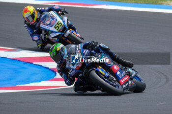 2024-06-15 - (87) Remy Gardner from Australia of GYTR GRT Yamaha WorldSBY Team, rides Yamaha YZF R1 in action during the FIM Motul Superbike World Championship - Race 1 of Emilia Romagna Round at Marco Simoncelli World Circuit in Misano Adriatico on June 15, 2024 in Misano Adriatico, Rimini, Italy. - PIRELLI EMILIA ROMAGNA ROUND - RACE 1 - SUPERBIKE - MOTORS