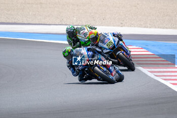 2024-06-15 - (87) Remy Gardner from Australia of GYTR GRT Yamaha WorldSBY Team, rides Yamaha YZF R1 in action during the FIM Motul Superbike World Championship - Race 1 of Emilia Romagna Round at Marco Simoncelli World Circuit in Misano Adriatico on June 15, 2024 in Misano Adriatico, Rimini, Italy. - PIRELLI EMILIA ROMAGNA ROUND - RACE 1 - SUPERBIKE - MOTORS