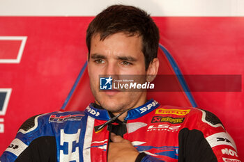 2024-09-21 - Portrait of Iker Lecuona from Spain of Team HRC, rides Honda CBR1000-RR during the FIM Motul Superbike World Championship - Race 1 of Acerbis Italian Round at Cremona Circuit in San Martino del Lago on September 21, 2024, Cremona, Italy. - ACERBIS ITALIAN ROUND - SUPERBIKE - MOTORS