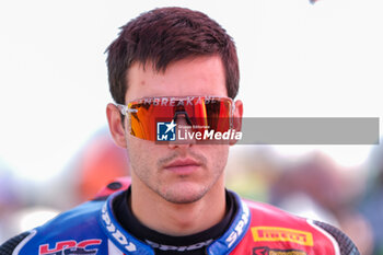 2024-09-21 - Portrait of Iker Lecuona from Spain of Team HRC, rides Honda CBR1000-RR during the FIM Motul Superbike World Championship - Race 1 of Acerbis Italian Round at Cremona Circuit in San Martino del Lago on September 21, 2024, Cremona, Italy. - ACERBIS ITALIAN ROUND - SUPERBIKE - MOTORS