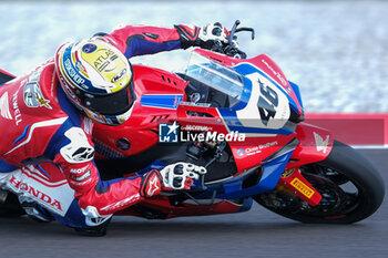 2024-09-21 - (46) Thomas Bridewell from United Kingdom of Honda Racing UK, rides Honda CBR1000 RR in action during the FIM Motul Superbike World Championship - Race 1 of Acerbis Italian Round at Cremona Circuit in San Martino del Lago on September 21, 2024, Cremona, Italy. - ACERBIS ITALIAN ROUND - SUPERBIKE - MOTORS