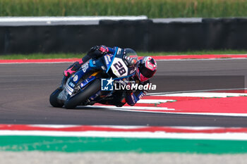 2024-09-21 - (28) Bradley Ray from United Kingdom of Yamaha Motoracing World SBK Team, rides Yamaha YZF R1 in action during the FIM Motul Superbike World Championship - Tissot Superpole Race of Acerbis Italian Round at Cremona Circuit in San Martino del Lago on September 21, 2024, Cremona, Italy. - ACERBIS ITALIAN ROUND - SUPERPOLE - SUPERBIKE - MOTORS