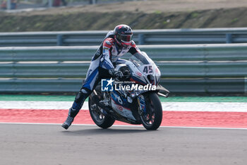 2024-09-21 - (45) Scott Redding from United Kingdom of Bonovo Action BMW Team, rides BMW M1000 RR in action during the FIM Motul Superbike World Championship - Tissot Superpole Race of Acerbis Italian Round at Cremona Circuit in San Martino del Lago on September 21, 2024, Cremona, Italy. - ACERBIS ITALIAN ROUND - SUPERPOLE - SUPERBIKE - MOTORS