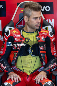 2024-09-21 - Alvaro Bautista (ESP) Ducati Panigale V4R, Aruba.It Racing - Ducati during FIM Superbike World Championship Acerbis Italian Round at Cremona Circuit, San Martino del Lago, Italy on September 21, 2024 - ACERBIS ITALIAN ROUND - SUPERBIKE - MOTORS