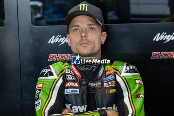 2024-09-21 - Alex Lowes (GBR) Kawasaki ZX-10RR, Kawasaki Racing Team WorldSBK during FIM Superbike World Championship Acerbis Italian Round at Cremona Circuit, San Martino del Lago, Italy on September 21, 2024 - ACERBIS ITALIAN ROUND - SUPERBIKE - MOTORS