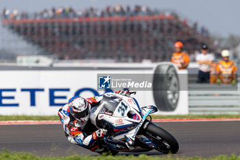 2024-09-21 - Garrett Gerloff (USA) BMW M 1000 RR, Bonovo Action BMW during FIM Superbike World Championship Acerbis Italian Round at Cremona Circuit, San Martino del Lago, Italy on September 21, 2024 - ACERBIS ITALIAN ROUND - SUPERBIKE - MOTORS