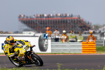 2024-09-21 - Andrea Iannone (ITA) Ducati Panigale V4R, Team Go Eleven during FIM Superbike World Championship Acerbis Italian Round at Cremona Circuit, San Martino del Lago, Italy on September 21, 2024 - ACERBIS ITALIAN ROUND - SUPERBIKE - MOTORS