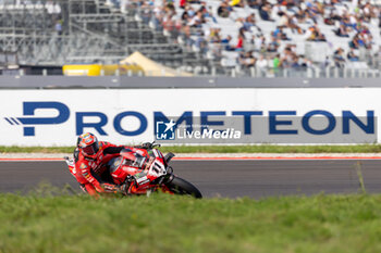 2024-09-21 - Nicolo Bulega (ITA) Ducati Panigale V4R, Aruba.It Racing - Ducati during FIM Superbike World Championship Acerbis Italian Round at Cremona Circuit, San Martino del Lago, Italy on September 21, 2024 - ACERBIS ITALIAN ROUND - SUPERBIKE - MOTORS