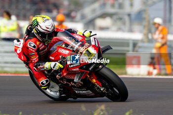 2024-09-21 - Alvaro Bautista (ESP) Ducati Panigale V4R, Aruba.It Racing - Ducati during FIM Superbike World Championship Acerbis Italian Round at Cremona Circuit, San Martino del Lago, Italy on September 21, 2024 - ACERBIS ITALIAN ROUND - SUPERBIKE - MOTORS