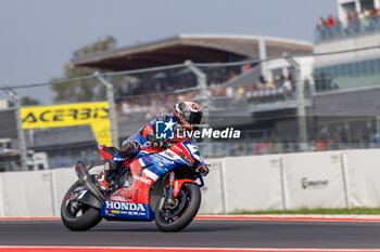 2024-09-21 - Iker Lecuona (ITA) Honda CBR1000 RR-R, Team HRC during FIM Superbike World Championship Acerbis Italian Round at Cremona Circuit, San Martino del Lago, Italy on September 21, 2024 - ACERBIS ITALIAN ROUND - SUPERBIKE - MOTORS