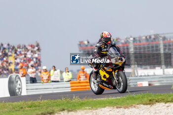 2024-09-21 - Sam Lowes (GBR) Ducati Panigale V4R, Elf Marc Vds Racing Team during FIM Superbike World Championship Acerbis Italian Round at Cremona Circuit, San Martino del Lago, Italy on September 21, 2024 - ACERBIS ITALIAN ROUND - SUPERBIKE - MOTORS