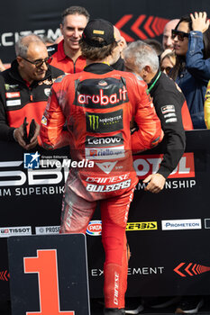 2024-09-21 - Alvaro Bautista (ESP) Ducati Panigale V4R, Aruba.It Racing - Ducati during FIM Superbike World Championship Acerbis Italian Round at Cremona Circuit, San Martino del Lago, Italy on September 21, 2024 - ACERBIS ITALIAN ROUND - SUPERBIKE - MOTORS