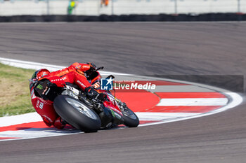 2024-09-21 - Nicolo Bulega (ITA) Ducati Panigale V4R, Aruba.It Racing - Ducati during FIM Superbike World Championship Acerbis Italian Round at Cremona Circuit, San Martino del Lago, Italy on September 21, 2024 - ACERBIS ITALIAN ROUND - SUPERBIKE - MOTORS