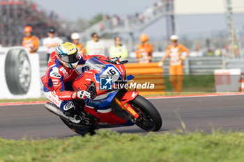 2024-09-22 - Thomas Bridewell (GBR) Honda CBR1000 RR-R, Honda Racing UKR during FIM Superbike World Championship Acerbis Italian Round at Cremona Circuit, San Martino del Lago, Italy on September 22, 2024 - ACERBIS ITALIAN ROUND 9 - SUPERBIKE - MOTORS