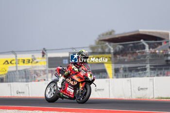 2024-09-22 - Alvaro Bautista (ESP) Ducati Panigale V4R, Aruba.It Racing - Ducati during FIM Superbike World Championship Acerbis Italian Round at Cremona Circuit, San Martino del Lago, Italy on September 22, 2024 - ACERBIS ITALIAN ROUND 9 - SUPERBIKE - MOTORS